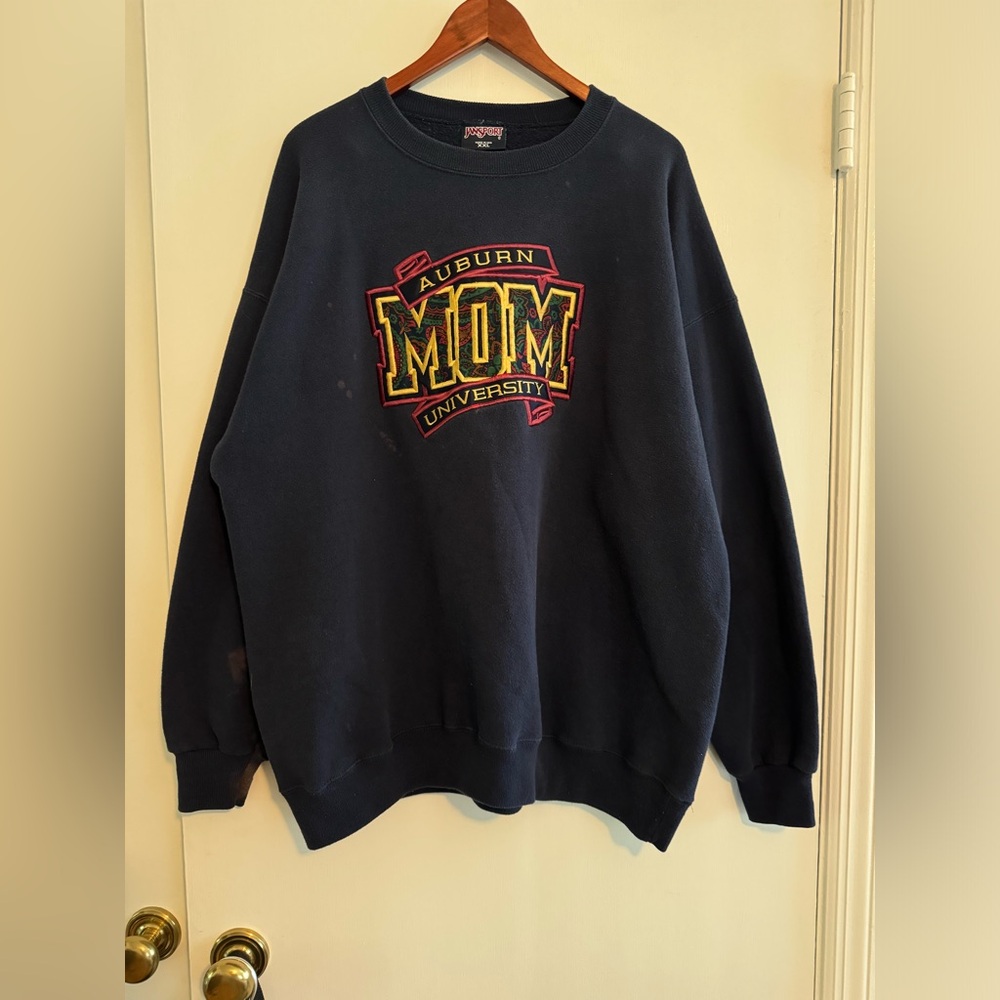 Vintage 1995 Jansport Auburn University Mom Crewneck size XXL